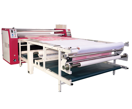 豪華滿(mǎn)油型滾筒印花機(jī)，成衣印花機(jī)